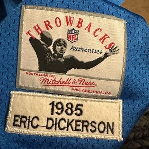 NWT AUTHENTIC 1985 Eric Dickerson Mitchell & Ness Jersey.